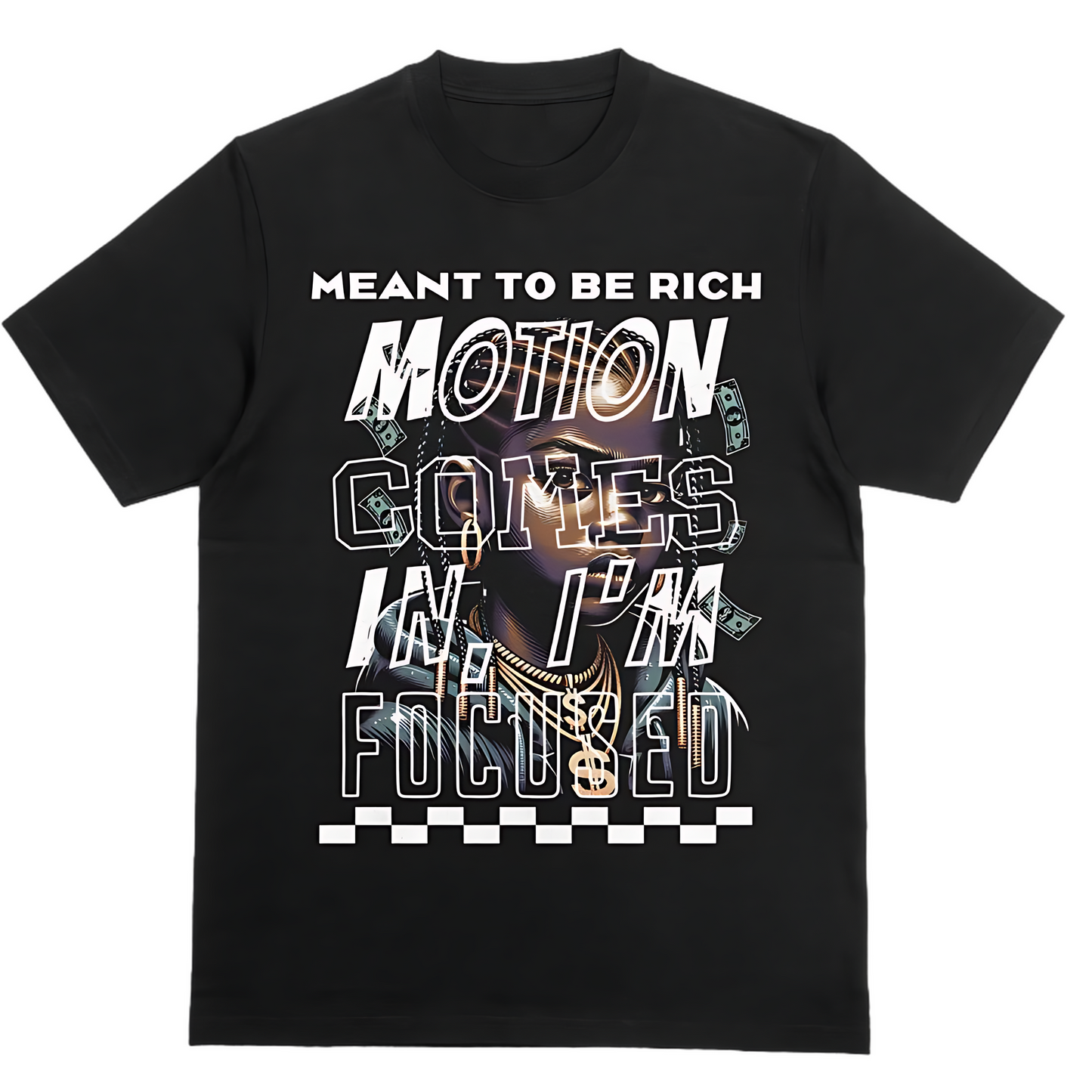 Meant to Be Rich Graphic Tee Female